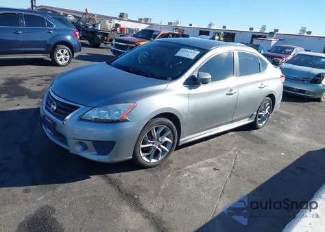 2014 Nissan Sentra Sr из США, поврежденный, VIN 3N1AB7APXEY240482